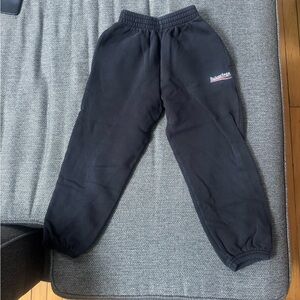 Balenciaga Kids Black Joggers